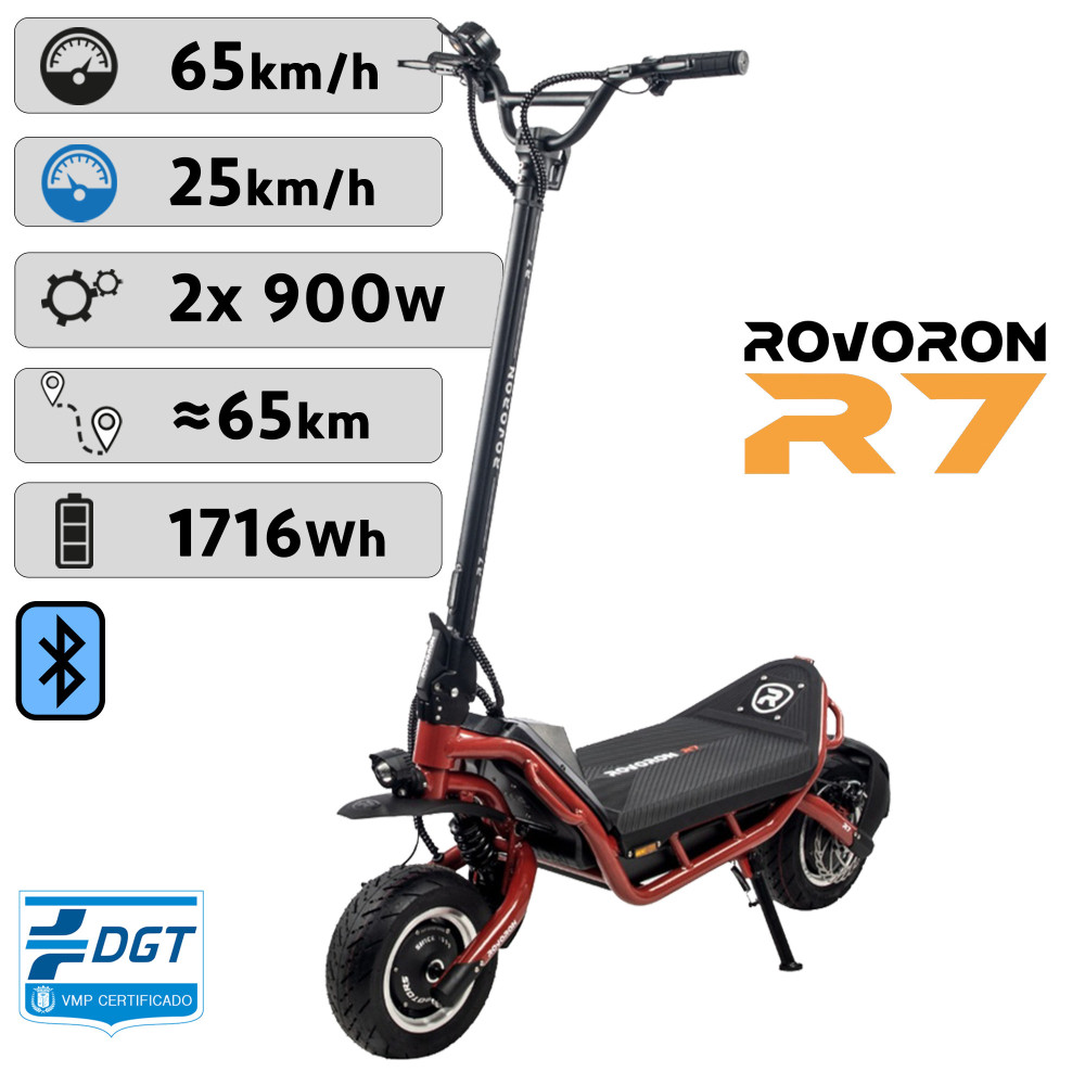 Electric scooter Rovoron R7 Lite -DGT- (60V / 28Ah Ah)