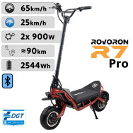 Electric scooter Rovoron R7 Pro -DGT- (60V / 42 Ah)