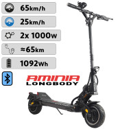 Electric scooter Dualtron Aminia Long Body - 52V 15 / 21Ah Ø Minimotors Shop