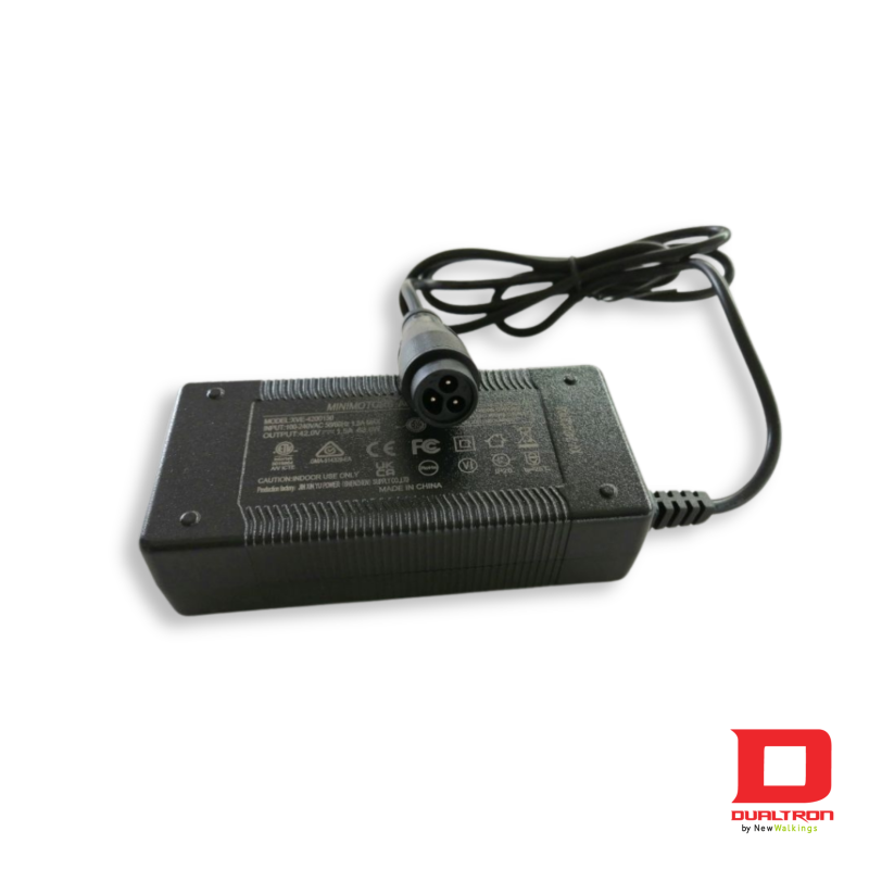 Minimotors - Cargador 41,5 V / 1,5 Ah para patinete eléctrico Dualtron Togo 36 V